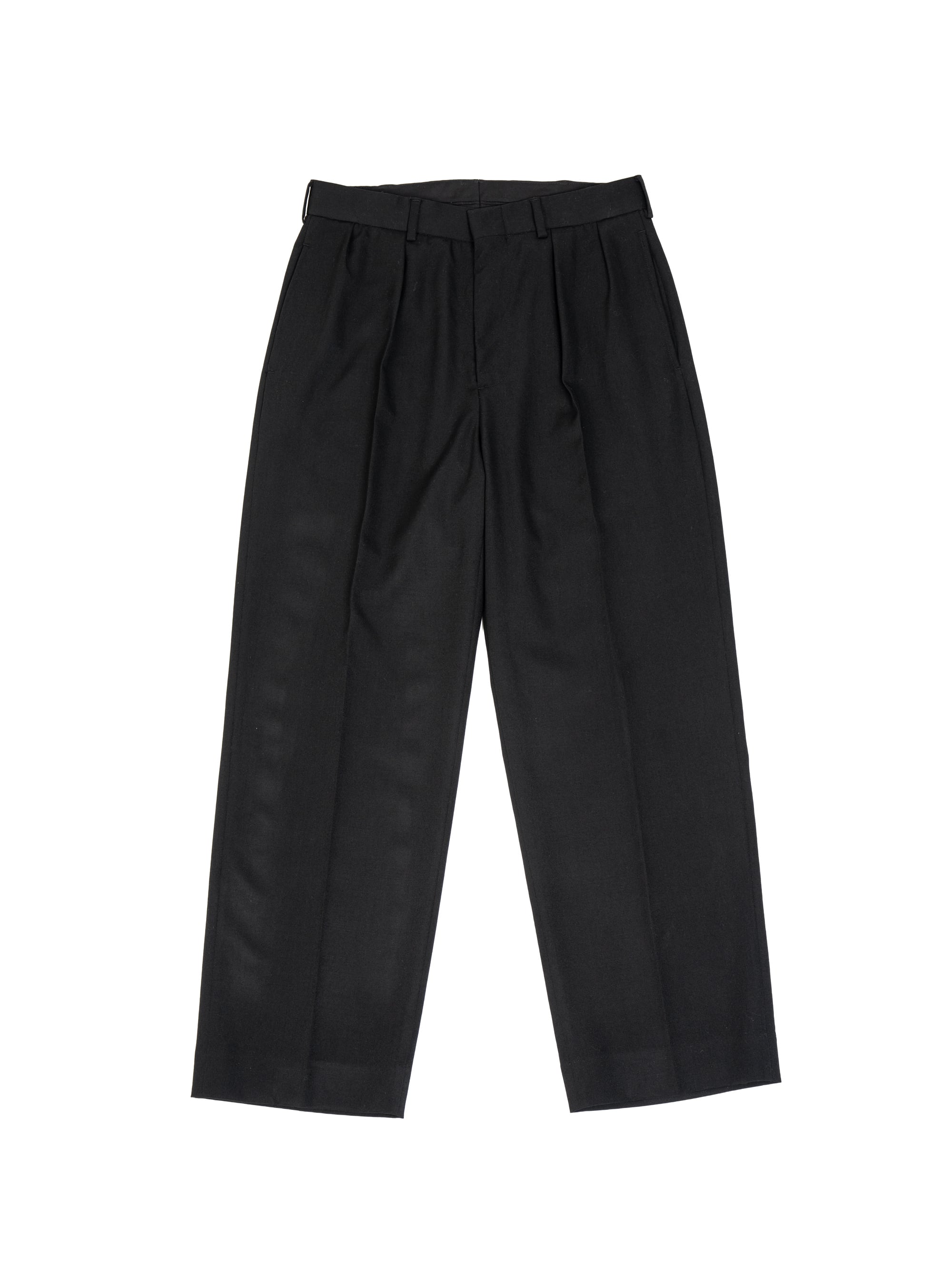 KAJA TWO TUCKS WIDE TROUSERS ホワイト　2 KAJA TWO TUCKS WIDE TROUSERS | KAJA