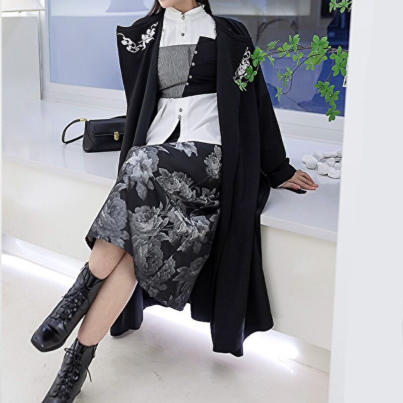 サブカル 服 地雷系 通販 ?梦シリーズ オリジナル ビスチェ ベスト バイカラー 斜めボタン留め dressy 大人きれいめ ゴシック かわいい