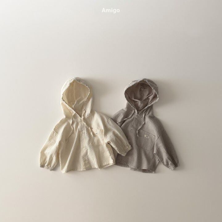 予約⌇amigo / Mind hooded shirt