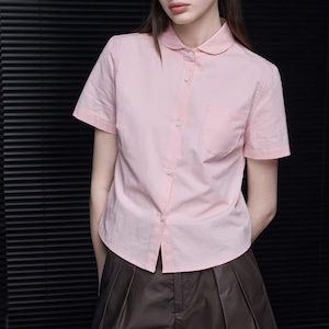 ピーターパンカラーシャツ ・21348 ピーターパンカラーシャツ ・21348