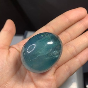 115たまご ブルーグリーンフローライト