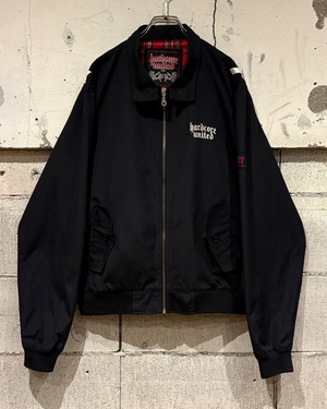 【Caka otto】 "hardcore united" Logo Embroidery G9 Type Harrington Jacket