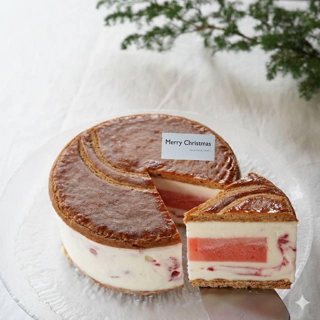 【店頭受取用】【ガレットサンド 】クリスマスジェラートケーキ