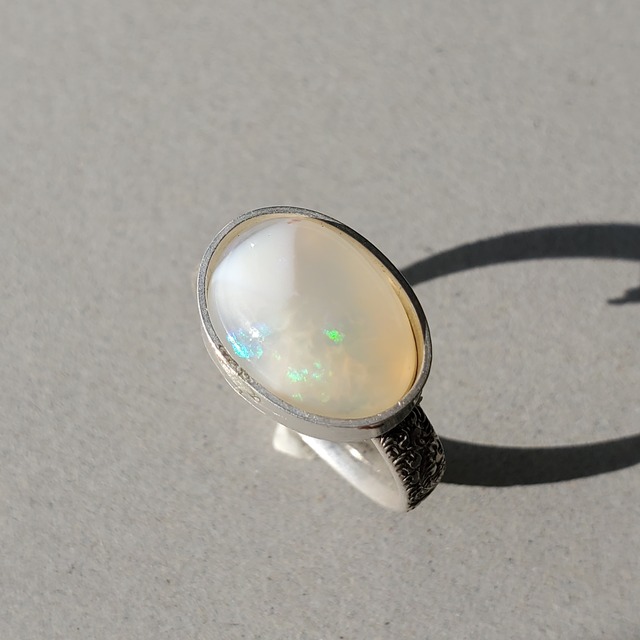 【冬の白】カンテラオパール