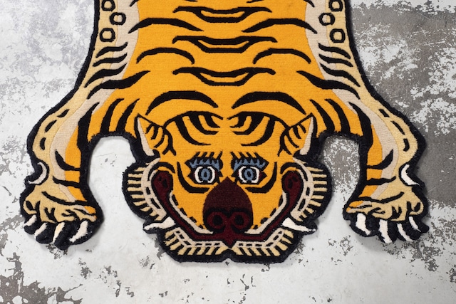 Tibetan Tiger Rug 《Sサイズ•ウール160》チベタンタイガーラグ