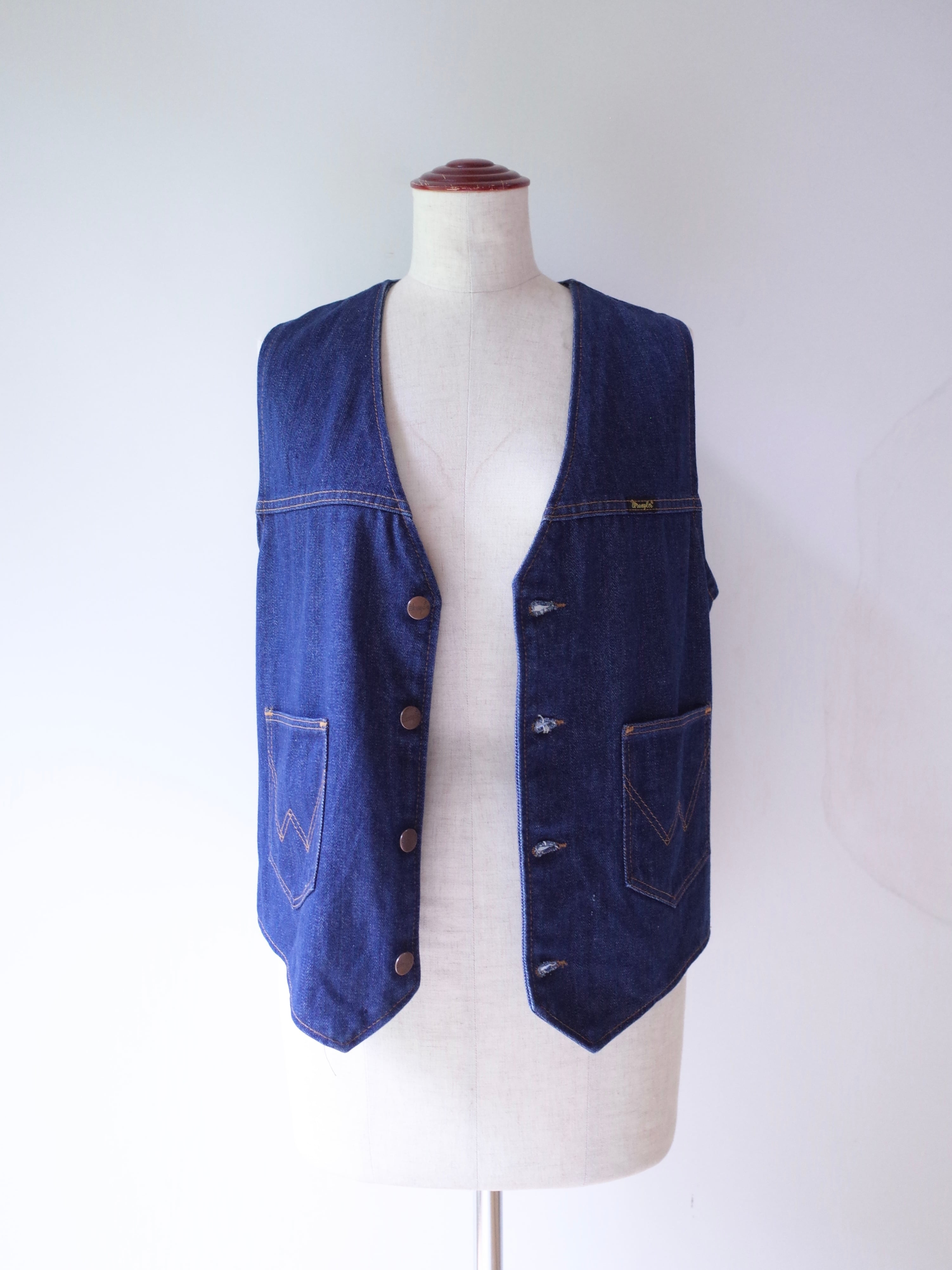 70s Wrangler Denim Vest