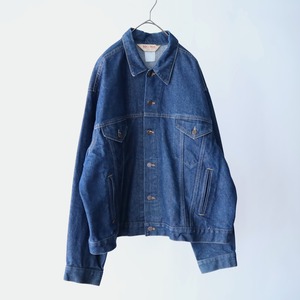 80-90s' " BIG MAC " indigo color denim jacket
