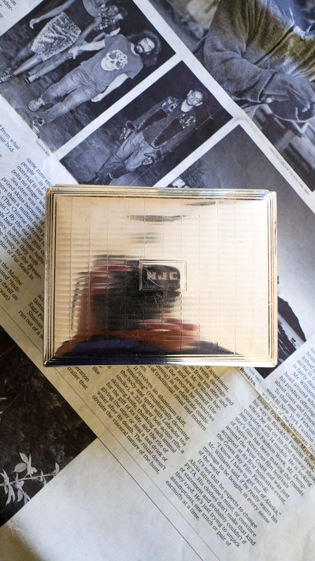 VINTAGE】TIFFANY&Co. ティファニー シガレット ボックス《シルバー925  