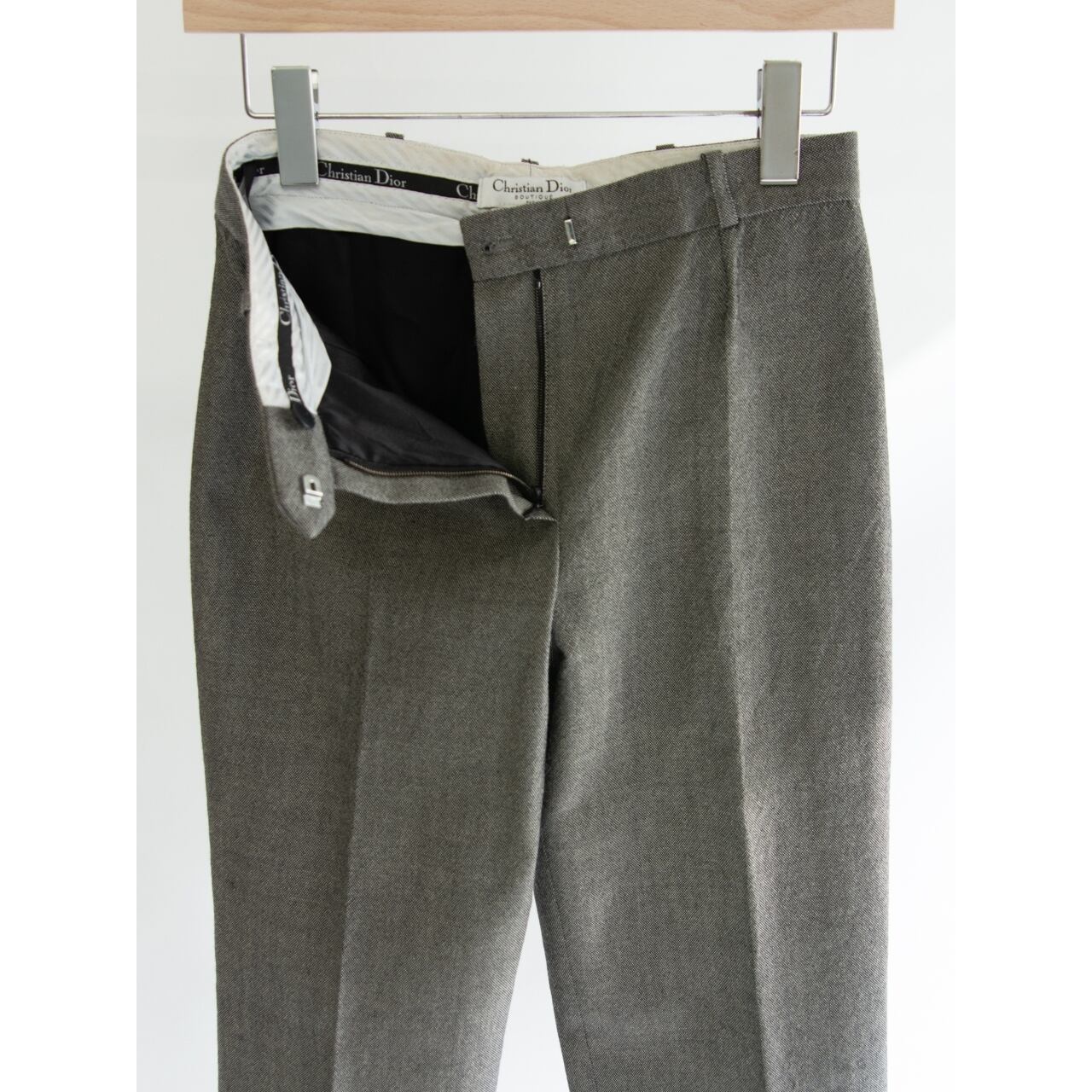 【Christian Dior】Made in France 100% Wool Classic Pants（クリスチャンディオール フランス製 ウールパンツ スラックス）