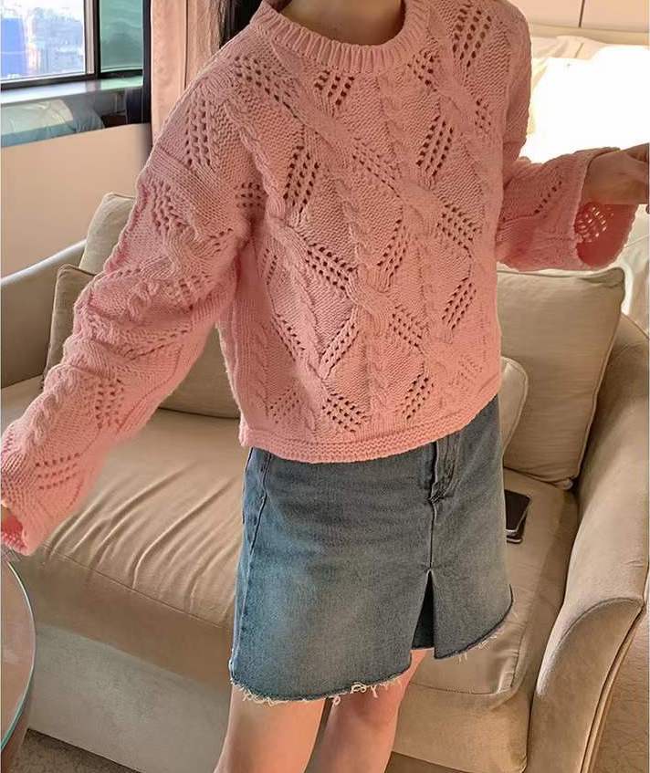 丸首ニット AJ1079-6079