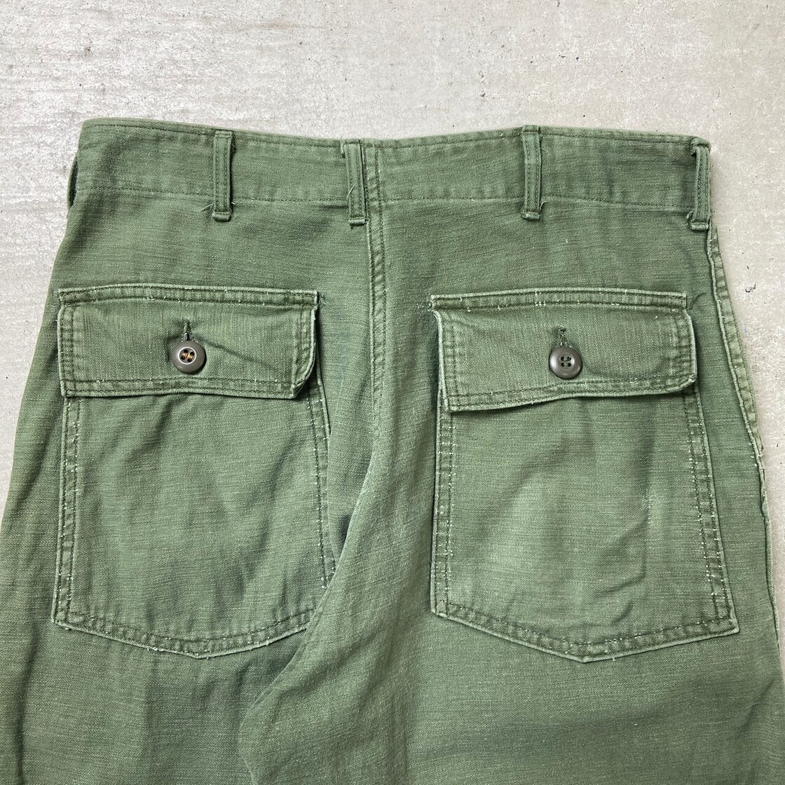 67年納品 60年代 U.S.ARMY 米軍実品 ベイカーパンツ ミリタリーパンツ 