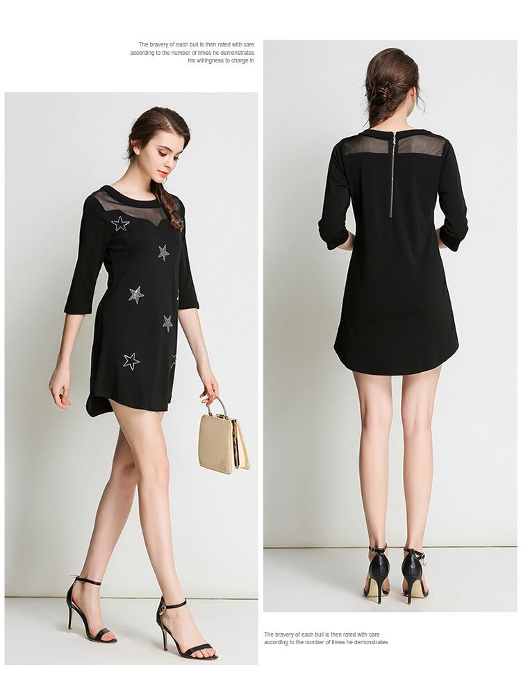 星柄ワンピース