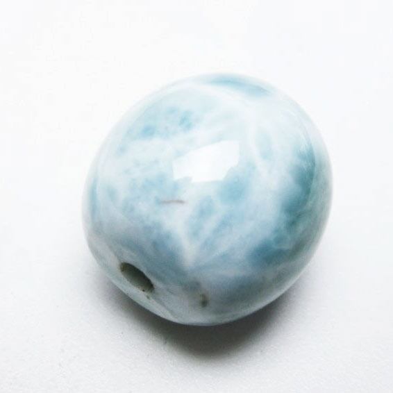 ラリマー パーツ ビーズ 穴あき アクセサリーパーツ ハンドメイド 一点物 メール便可 [M便 1/10] 112-11349