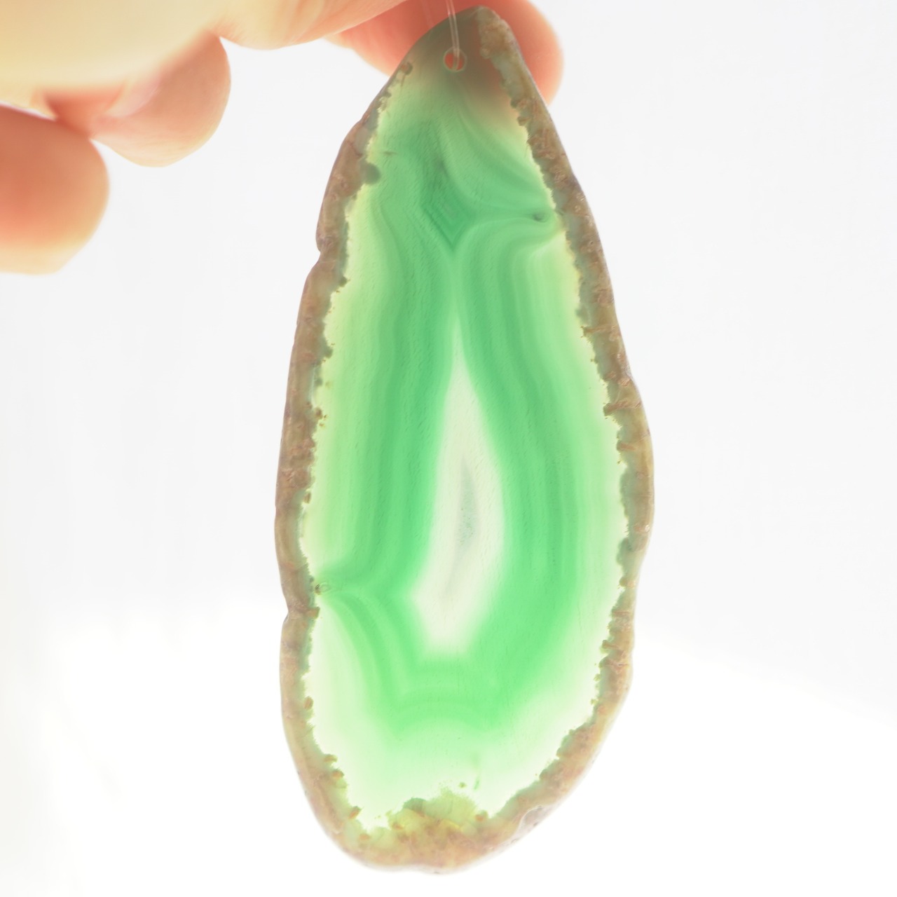 Vivid Rainbow 11 - アゲートヒーリングチャイム / Agate Sun Catcher Wind Chime 460