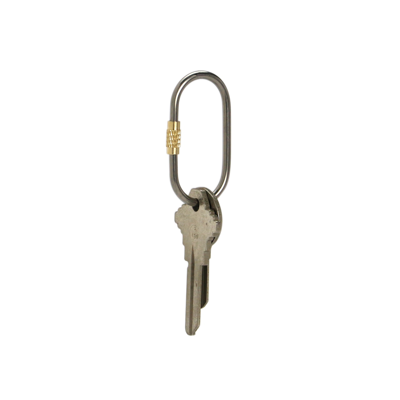 Titanium Screw Lock Keyring "Oval"