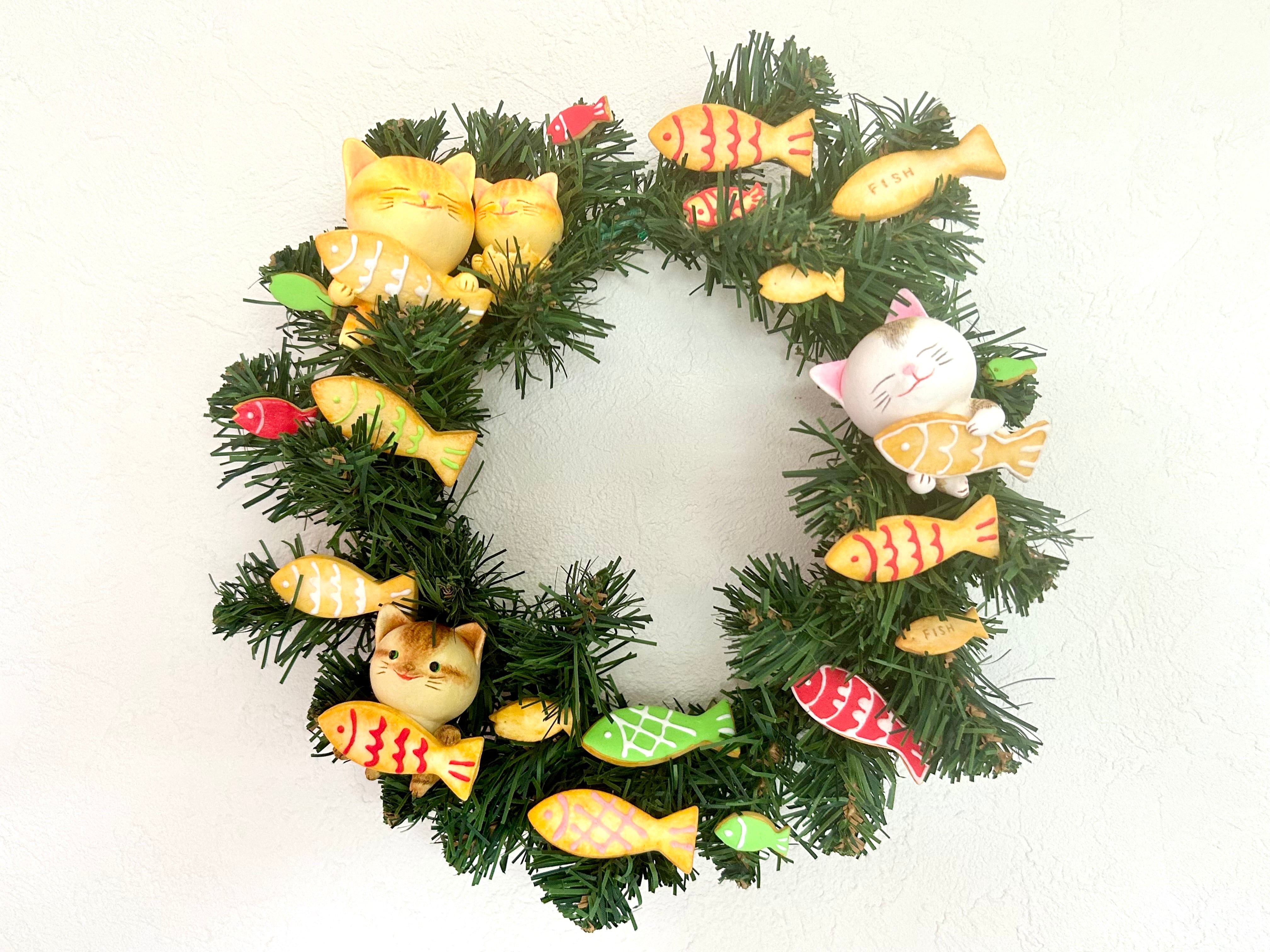 受注制作　　手のひらの幸せリース6 受注制作 手のひらの幸せリース6