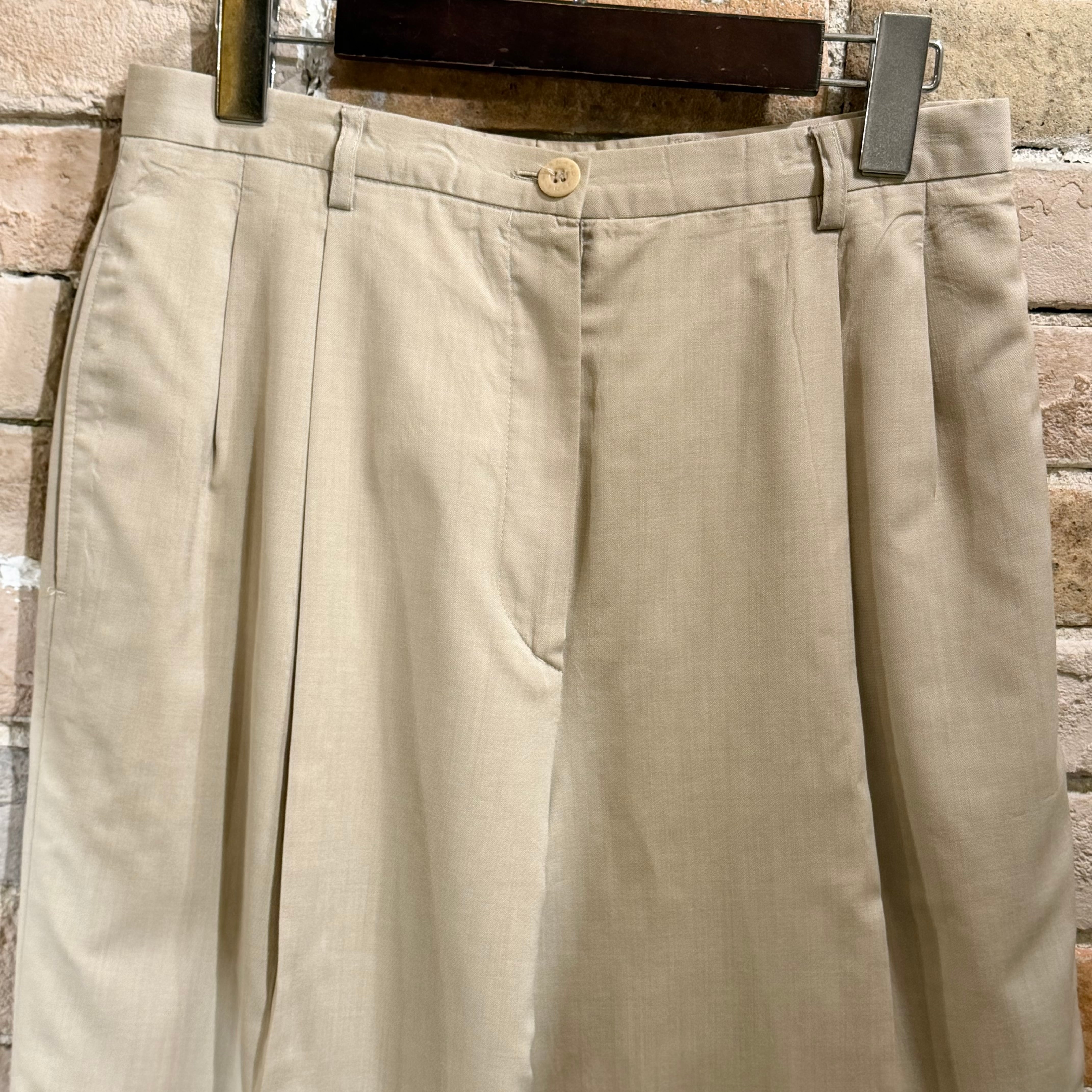 bernard zins “ladies wool trousers” size8 フランス製 ベルナール