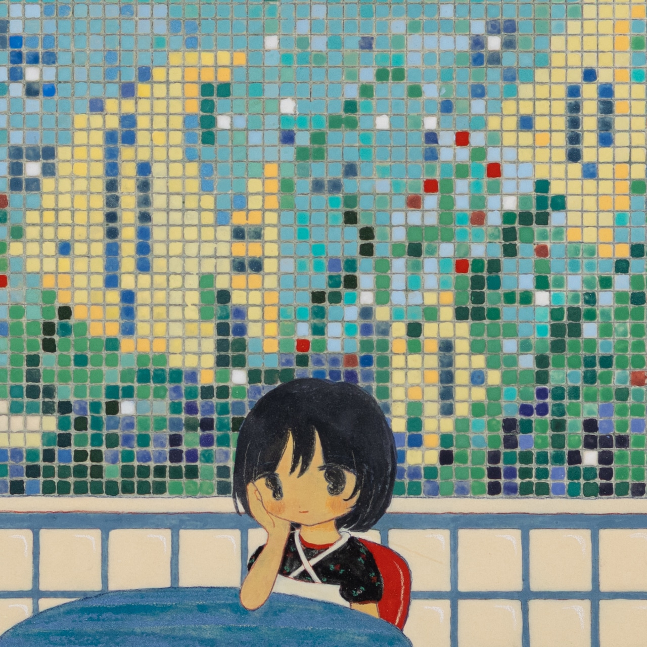 < かにわに > 原画作品「睡眠時間の決まり方」