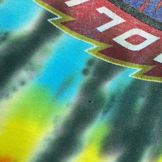 90s KISS タイダイバンドTシャツ ROCK AND ROLL OVER