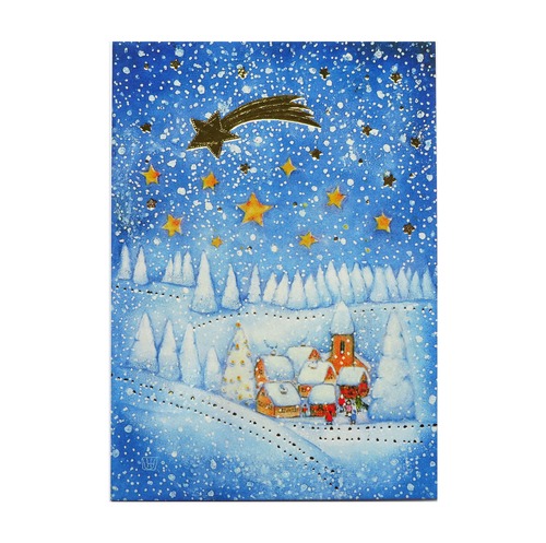 クリスマスポストカード　HANNELORE VIER  LAG-1102