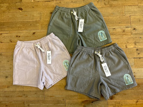 SURE'S "SPRING TERRY" SUPER TUCK SHORTS Loud Pigment Dyed