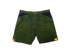 20SS コットン100%フランネルショートパンツ / Cotton 100% flannel short pants / Green