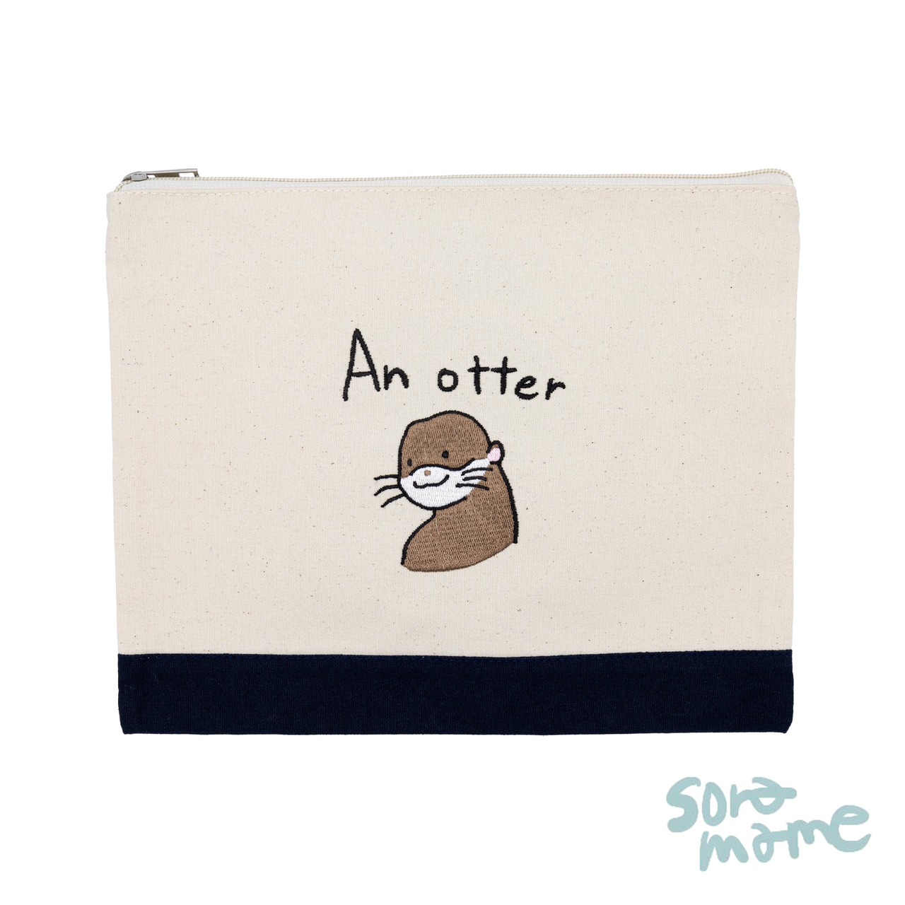 An otter ポーチ【そらまめ】