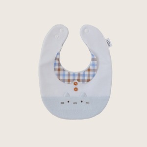 【完売】つみきどうぶつのおめかしbib（チョコミント）