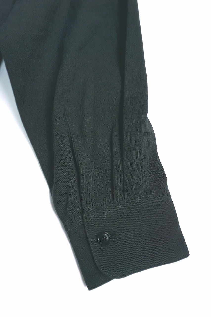 Li. Co. Poplin Open Collar Shirt