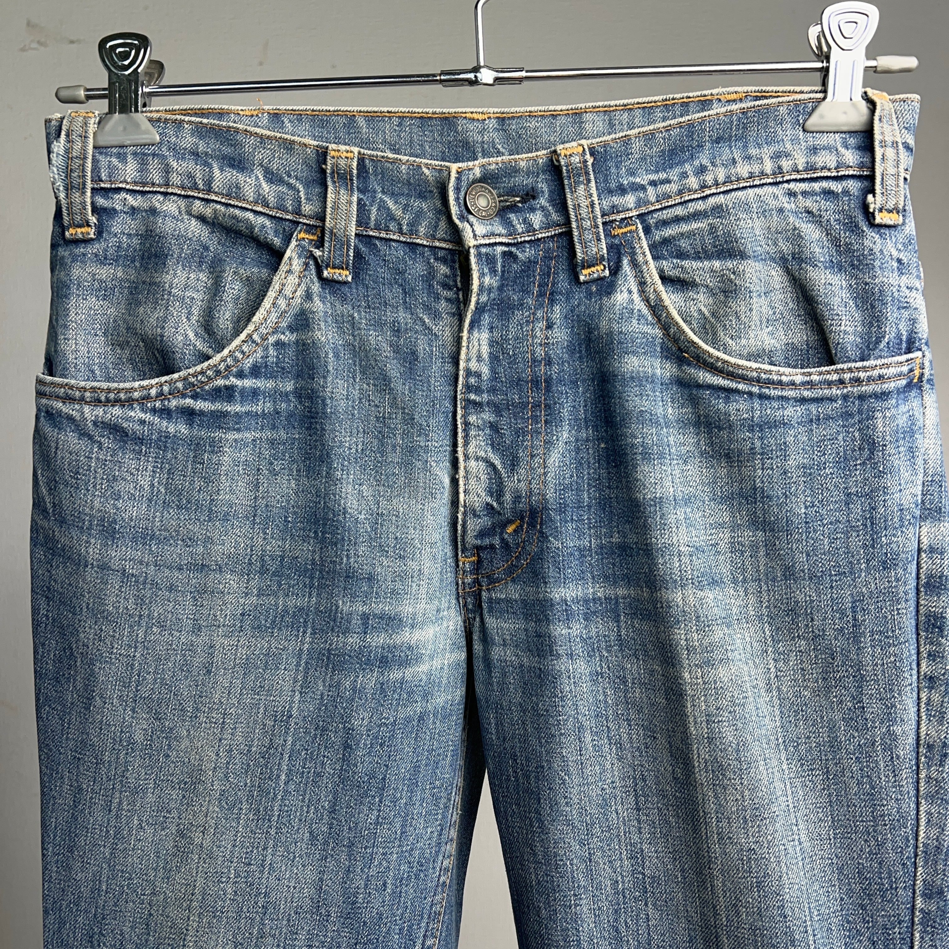 1970's Levi's 684-0217 Bell Bottom Denim Pants 70年代 リーバイス
