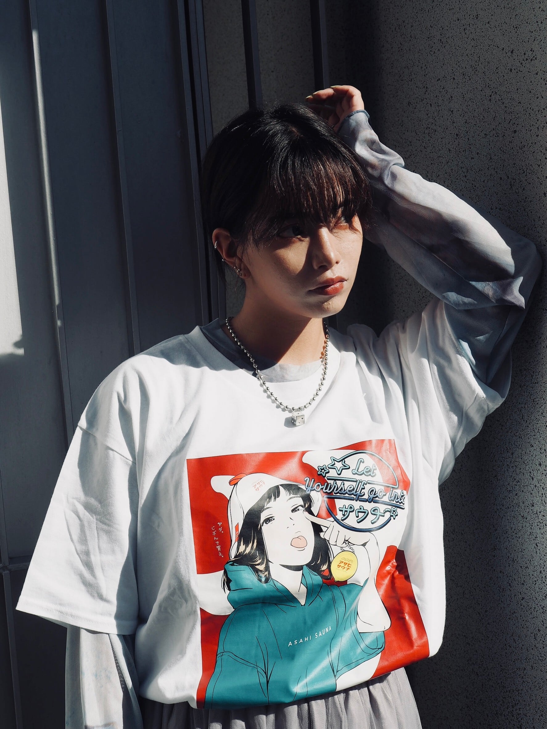 PrimalBlue] サウナTシャツ サウナ Tシャツ アサヒサウナコラボ