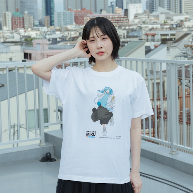 初音ミク　イラストTシャツ Art by 八三　各種