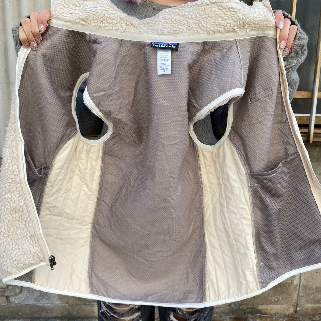 11年製 Patagonia パタゴニア レトロX フリース ボアベスト レディース 