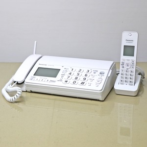 Panasonic・パナソニック・FAX電話機・子機付き・KX-PD215・No.230119-19・梱包サイズ80