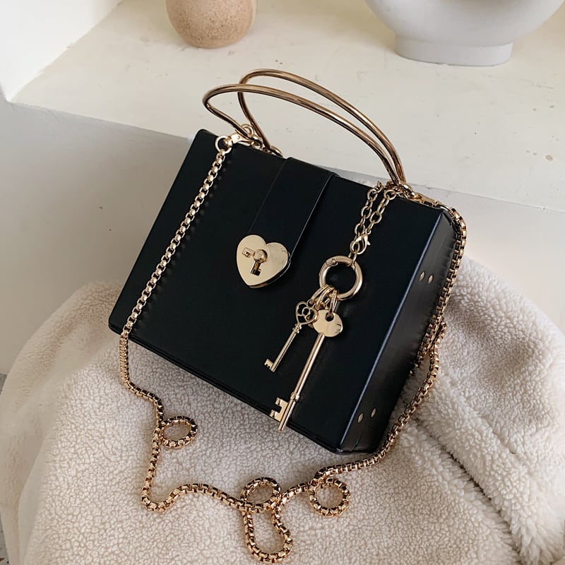 チェーン ハンドバッグ メッセンジャーバッグ 手作りハンドバック1719679340