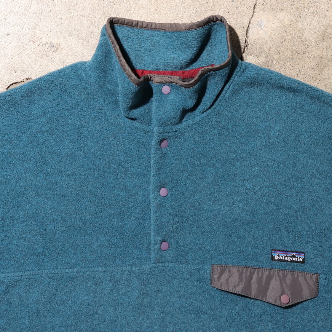 美品】patagonia パタゴニア 癒し Synchilla Snap-T M