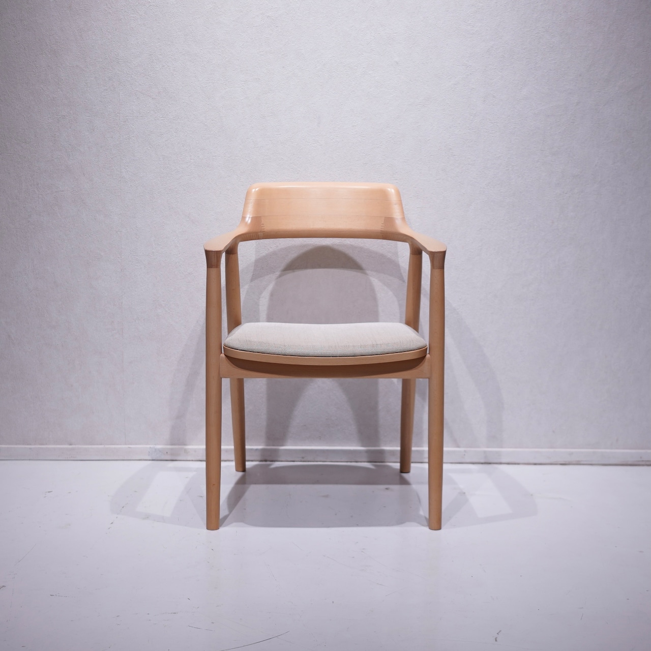 MARUNI COLLECTION HIROSHIMA / ARM CHAIR / 名作 マルニ木工 ヒロシマ アームチェア プロ仕上げ デザイナーズ 深澤直人（B&B Italia,Magis,HAY）