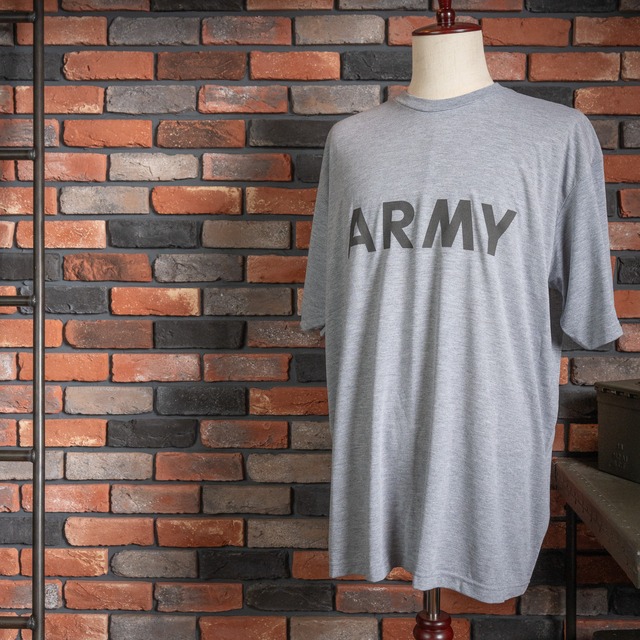 【DEADSTOCK】U.S.Army Improved Physical Fitness Uniform T-Shirt アメリカ軍 実物 IPFU Tシャツ デッドストック