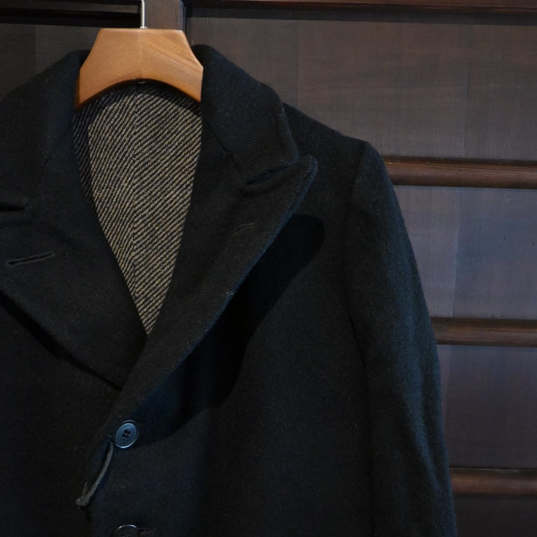 イギリス製60年代ビンテージ【ウールコート】ブラック | 【OWN KYOTO