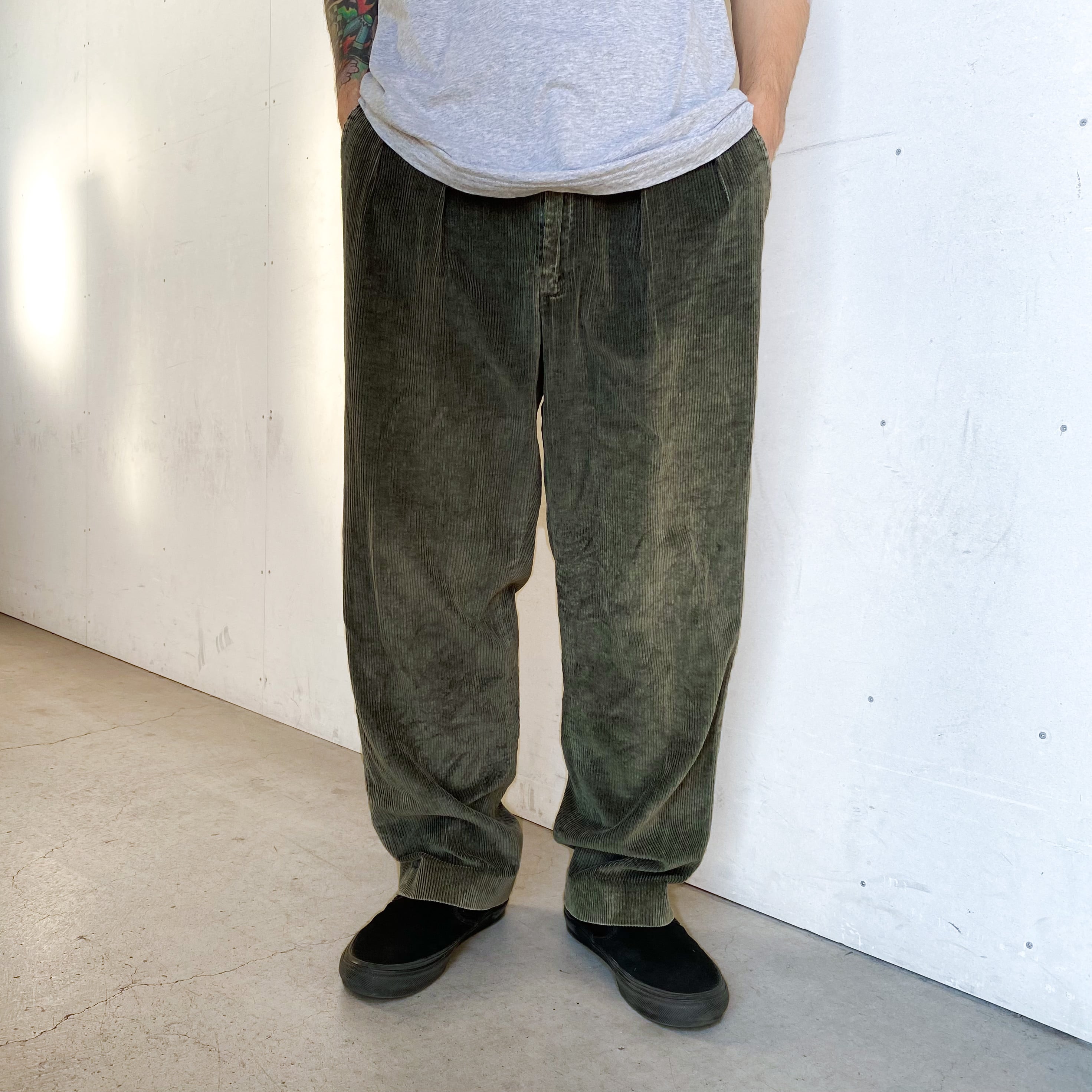 Used Corduroy Pants 太畝 2タック