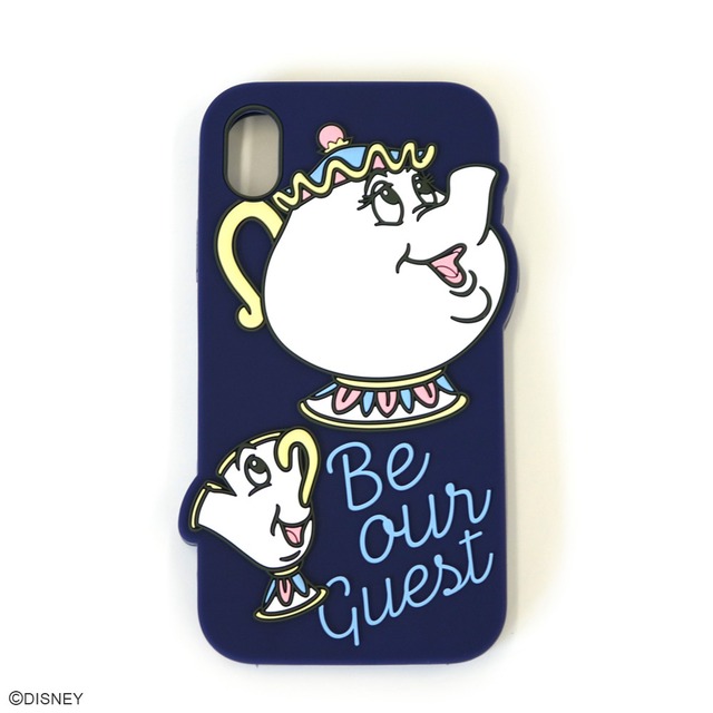 DISNEY/SILICONE iPhone XRケース YY-D058 PU