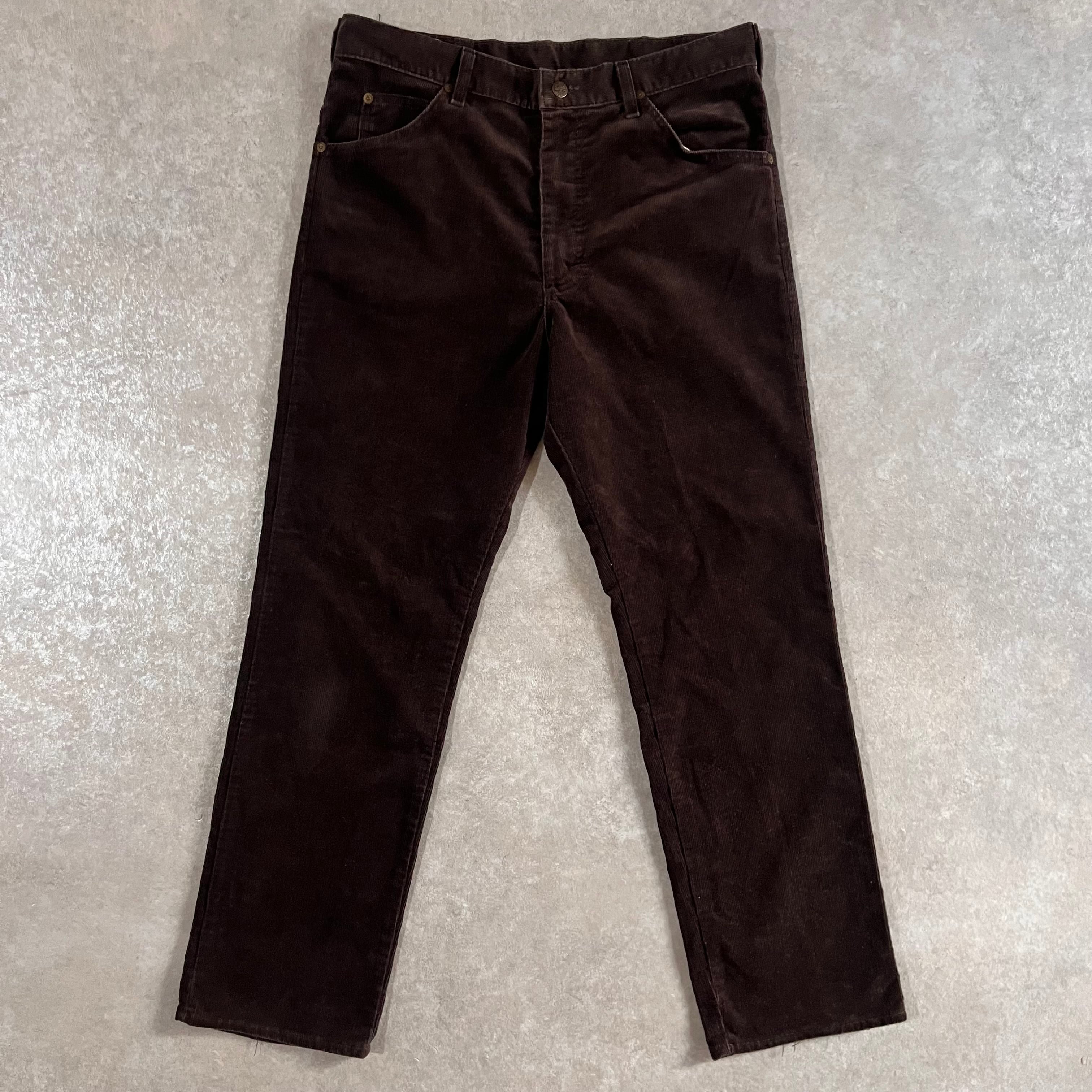 1990s Lee Corduroy Pants W34 L30 Made in USA