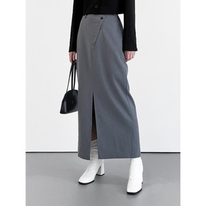 [MNEM] Rad Unbal Skirt (2color) 正規品 韓国ブランド 韓国通販 韓国代行 韓国ファッション スカート