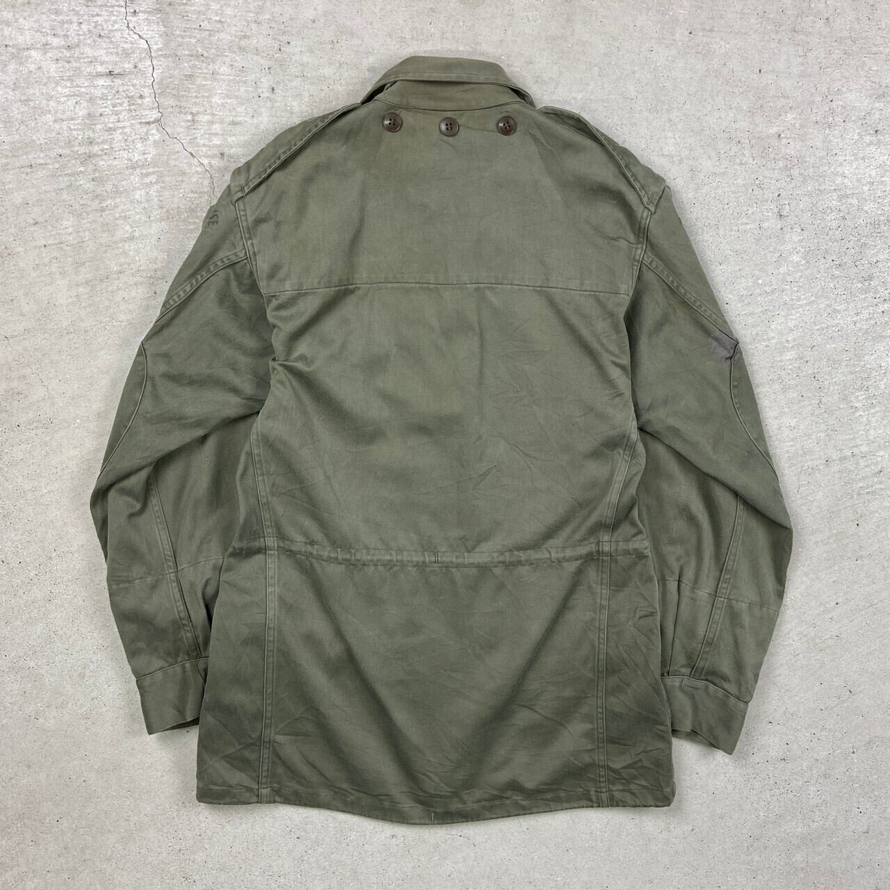 70年代 フランス軍 M-64 SATIN300 移行期 フィールドジャケット ハンド 