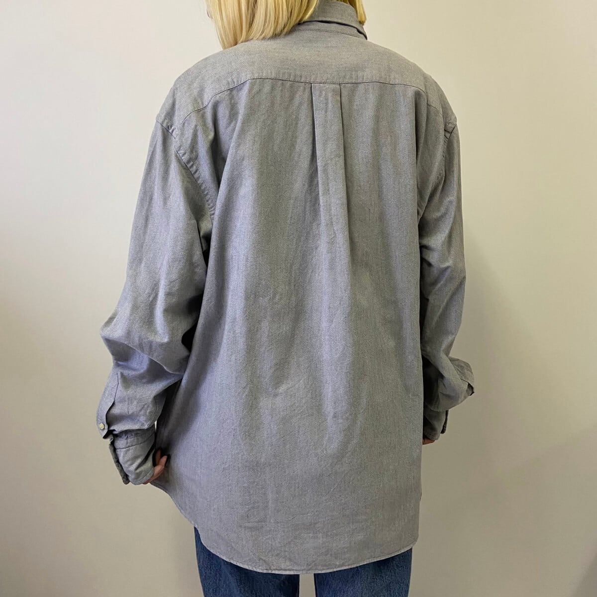 BURBERRY LONDON バーバリー 長袖シャツ ボタンダウンシャツ メンズXL