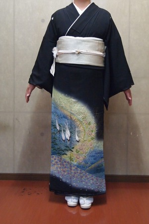 【レンタル】黒留袖 TGL-1（Lサイズ）