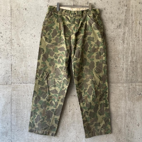 70s ヴィンテージ シアーズ デッドウィリアムズ ダックハンターカモパンツ