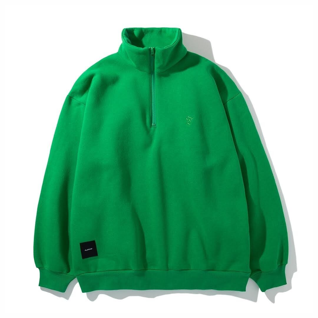 FLATLUX｜Matsuyama Mockneck (Green) | PROOF powered by BASE