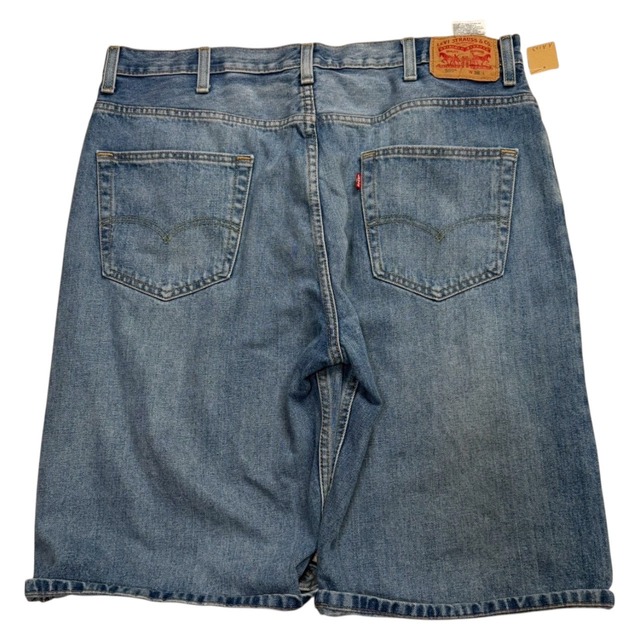 【W38】Levi's569  デニムショーツ　革パッチ