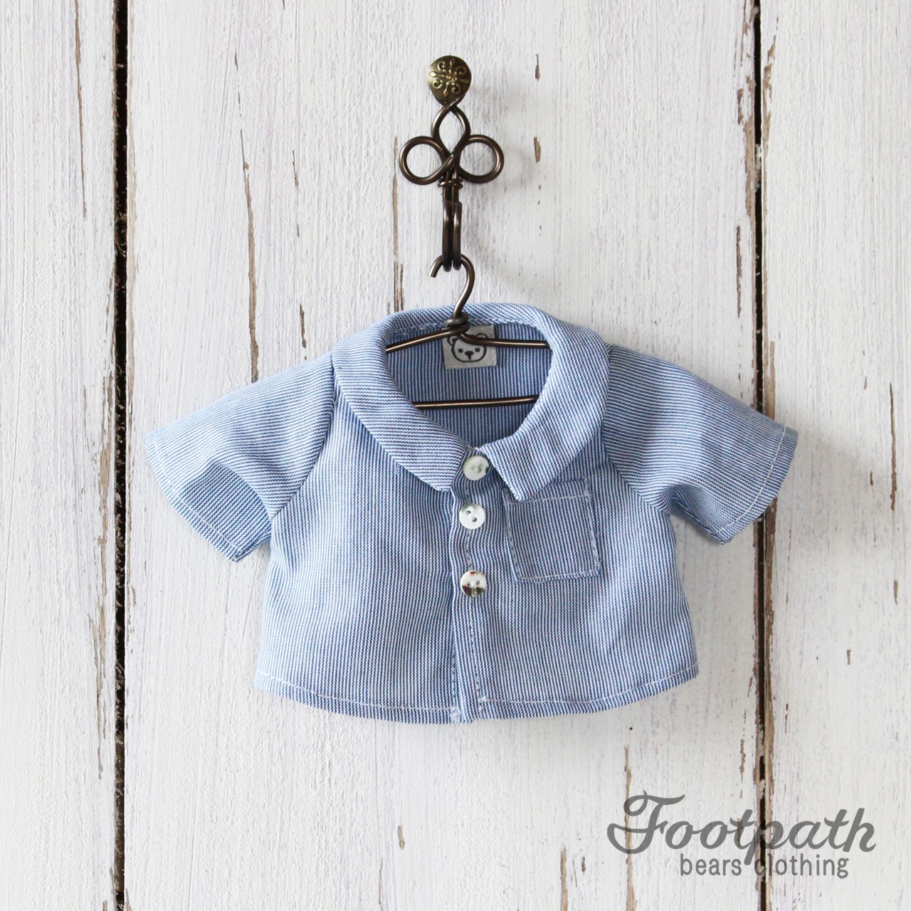 Vsb-2005 Blue stripe shirt